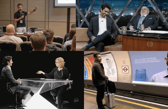 Eduardo Borges em público